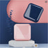 Retainer Case - Cute Mouthguard Case with Mirror, Slim Night Mouth Guard Case with Lid Hinge, Aligner Case