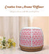 Serenity 500ml 3d Essential Oil Diffuser Sky Iron Dome Dots Colorful I light