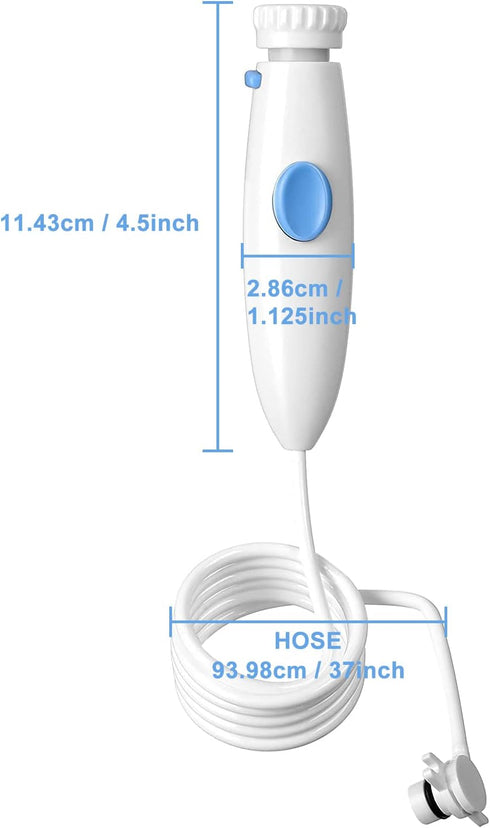 Oral Hygiene Accessories Water Hose Handle Compatible with Waterpik Oral Irrigator WP-100 WP-900, Pack of 1