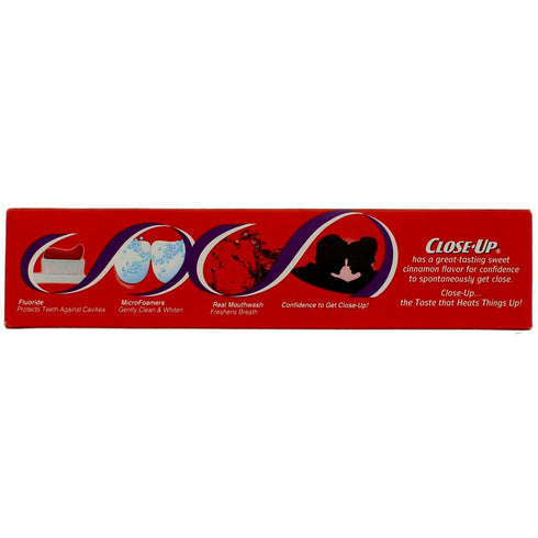 Close-Up Cinnamon Red Gel Anticavity Fluoride Toothpaste - 6 oz (Pack of 2)