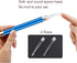 POZILAN Ear Picker Tweezers with LED Light, 8 Pack Ear Wax Removal Tool Cleaner Kit for Kids and Adults, Ear Cleaning