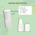 Travel Skincare Containers Set - TSA Approved Toiletry Bag & Travel Size Toiletries Bottles - Airless Pump Travel Bottles, Dropper Bottles & Travel Size Containers for Serums, Moisturizers, & Oils