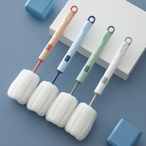 YUGSHNKFC Replaceable Bottles Brush for Your Vase Glassware Water for Washing Containers Tool Sponges Scrubber Sponges