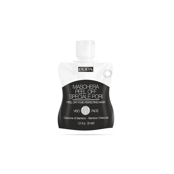 Pupa Milano Peel-Off Pore Perfecting Face Mask - 1.01 Oz, Detox Treatment, Bamboo Charcoal, Vitamin E.