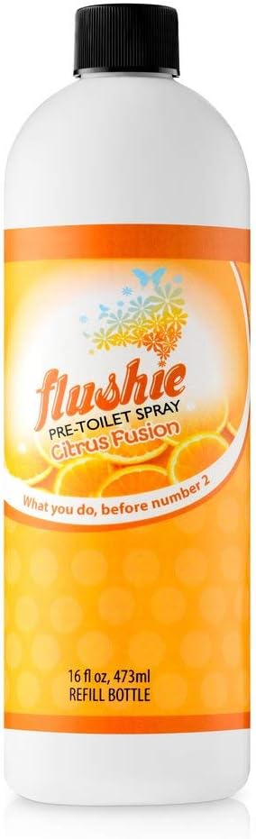 Poop Travel Size Toiletries Bathroom Spray - Citrus, 16oz, Toilet Deodorizer for Traveling Essentials