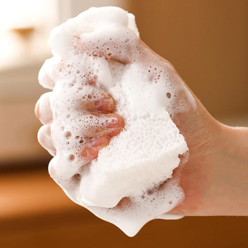 KATPOSIN 30PCS Multipurpose Kitchen Scrub Sponges,All-Purpose Sponges,Multi Layer Sponge,Layered Sponge Versatile