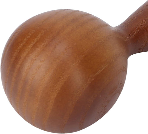 TMISHION Hammer Hammer Wooden Handheld Massage, Portable Essential Oil Massage Teakwood Beauty Massage Wood Therapy