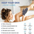 Yiclick 6Pairs Heavy Exfoliating Gloves, Body Scrub Exfoliator for Dead Skin Remover for Men and Women