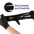 KKD Nitrile Gloves Disposable, 100 Count, 5.5 Mil Latex Free & Powder Free Gloves for Cooking, Cleaning, Industrial and