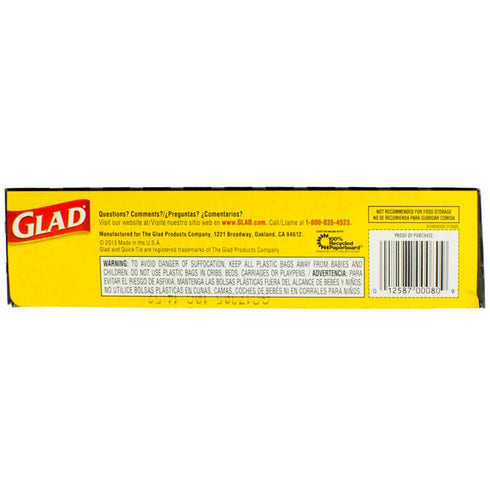 Clorox Sales Co 30 Gallon Quick Tie Trash Bags, 10 Count