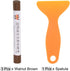 Wax Filler Stick, 3pcs Wooden Repair Wood Wax Fill Sticks with Spatula for Touch Up Kit on Furniture Floor
