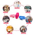 Kikiflower (3 Pack) Hand Sanitizer Bracelet for Kids and Adults, Wristband Hand Sanitizer Dispenser,Portable Travel