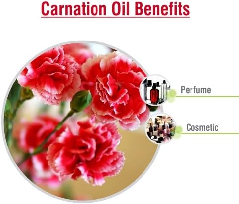 Salvia Carnation Therapeutic Essential Oil 15ML - 100% Natural Uncut Undiluted Pure Cold Pressed Aromatherapy