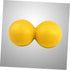 Peanut Massage Ball for Myofascial Release and Foot Relief Odorless Double Lacrosse Body Massager for Tight Muscles