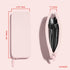 MAKUP Silicone Makeup Bag - Zippered Brush Holder for Organizing Cosmetics, Washable Pouch for Travel (Pink Sand)