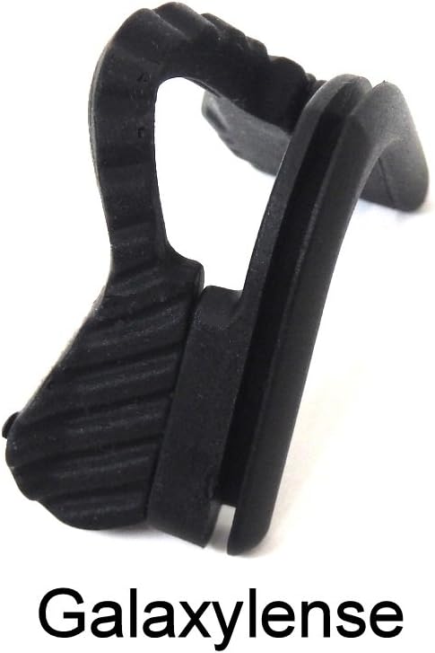 GALAXYLENSE Replacement Nose Pads Kits: Rubber for Oakley M Frame Heater/Strike/Sweep/Hybrid, Black