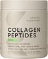 Sports Research Premium Collagen Peptides Powder with Organic Matcha Green Tea - Gluten Free Protein Supplement