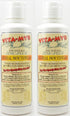 2 Pack Natural Mouthwash - Effective Herbal 16 oz, Vegan, Gluten-Free, Organic, No Alcohol, Great Taste