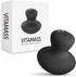 VITAMASS Handheld Massage Ball, Portable Waterproof Rechargeable Mini Massage Tool (Black)