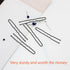 YINGFENG 330 Count U Shaped Hair Pins: 2.4 inch Black Bun Pins for Women and Girls with Storage Box, Hair Accessories
