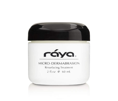 RAYA Microdermabrasion Facial Cream, Gentle Resurfacing Solution for Non-Problem Skin, 2oz