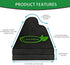 Cervical Orthotic Traction Device & Neck Stretcher, Firm Spinal & Neck Alignment Traction Block