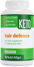 Nutri-Align Hair Defence Biotin Complex | 90 Capsules | 2500mcg Biotin per Capsule | High Strength Hair Growth, Vitamin
