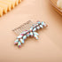 Simple Crystals Hair Comb for Women and Girls, Multi-Color Comb, Color AB