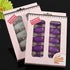 HIGHROCK 10Pcs Acrylic Nail Art Polish Remover Wrap Cleaner, Superior Clip Caps (Purple)