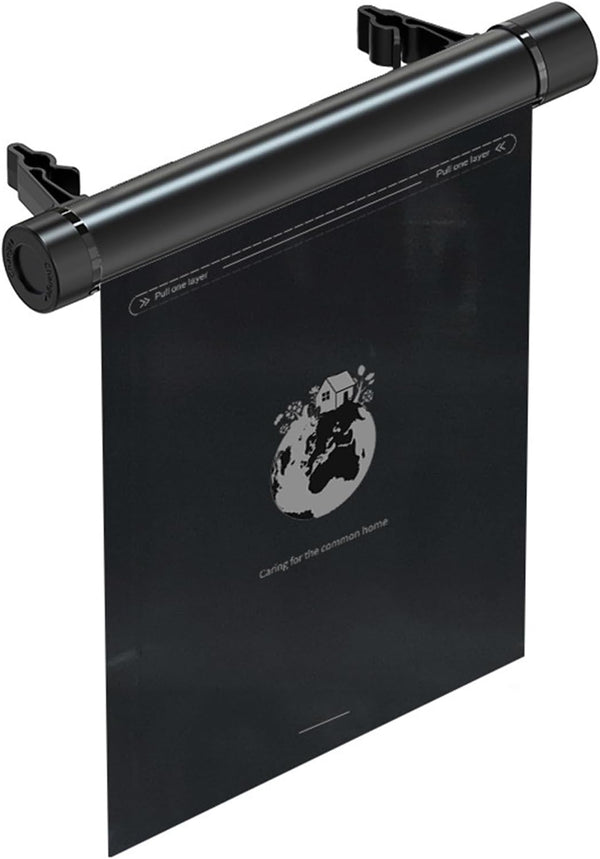 Car Trash Bags with Dispenser, Tearable Disposable Garbage Bags, Durable Hanging Trash Can (1 Dispenser + 40 Bags)