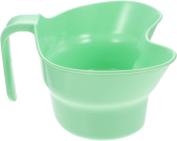 Toothbrush Cup Holder 1Pcs, Plastic Dental Emesis Trays with Handle for Elderly Bedridden Patients and Cleaning