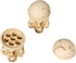 New Star Tattoo Ink Cup Holder, Hard Skull Resin Stand with 7 Holes for Tattoo Supplies and Permanent Makeup Kit