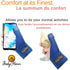 BodyMoves New Thumb Splint Brace - Plus Finger Hot and Cold Gel Pack for Tenosynovitis, Tendonitis, Carpal Tunnel,