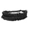 Wide Fishtail Black Headband for Women - Synthetic Hair Plaited Braids Elastic Stretch Fishtail Headband (Black)