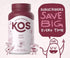 KOS Organic Beet Root Capsules 1500mg - Natural Nitric Oxide Booster, 180 Capsules for Healthy Active Lifestyle