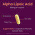 BESTVITE Alpha Lipoic Acid, 100mg, 240 Capsules, No Stearates, Non GMO, Gluten Free