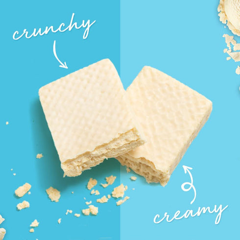 Power Crunch Protein Wafer Bars: High Protein Snacks with Delicious Taste, French Vanilla Creme, 1.4 Ounce (12 Count)