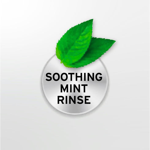 Orajel 16 Oz (Pack 2) Alcohol-Free Antiseptic Mouth Sore Rinse, Fresh Mint, Fl