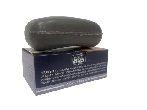Sea of Spa Dead Sea Minerals Black Mud Soap, 125gr, 4.4oz
