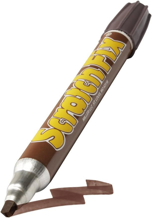 Miller SF1204 Wood Stain Scratch Fix Pen - Red Brown Wood Repair Marker