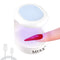MEKK Mini UV Light for Gel Nails, 16W Portable Single Finger UV LED Nail Lamp, Compact Design for Home and Salon - Blue