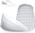 Tuli's Heavy Duty Gel Heel Cups, Regular, 1 Pair for Shock Absorption and Heel Pain Relief