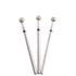 MZCMSL 3PCS Cuticle Clean Nail Drill Bit, Ball Head Diamond Electric File for Nail Salon Manicure