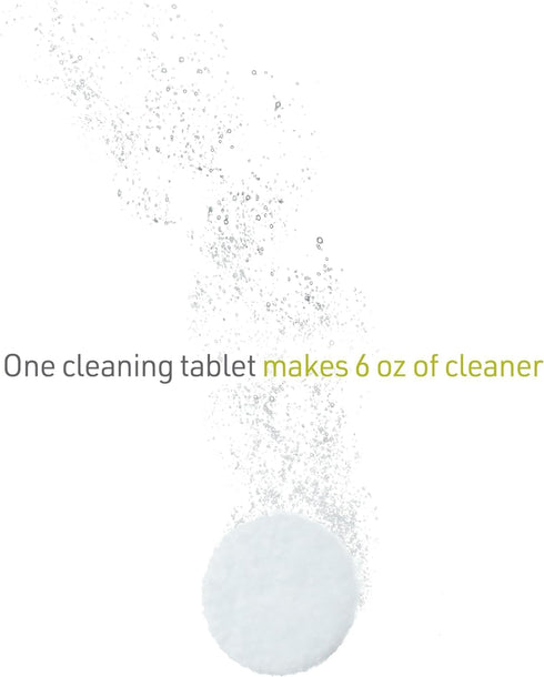 simplehuman Multi-Surface Cleaning Tablets - Geranium, 12 Tablets (Yields 6 oz Cleaner Each)