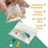 200 Piece Resealable Zipper Locking Pill Pouches - Daily AM PM Travel Organizer for Vitamins and Medications