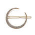 Vintage Rhinestone Moon Snowflake Star Hair Clip - Bobby Pins for Women, Alloy Barrettes