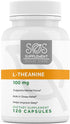 SOS L-Theanine - Brain Support Focus Supplement, 100mg, 120 Count