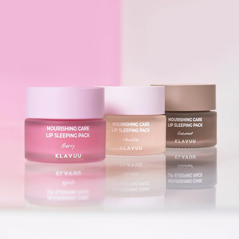 Klavuu Lip Mask Sleeping Pack, 0.7oz - Overnight Deep Hydrating Korean Lip Balm Treatment for Chapped Lips