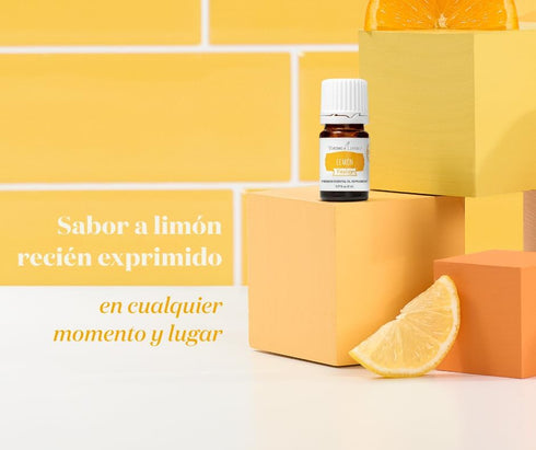 Young Living Vitality Lemon Essential Oil 5ml - 100% Pure, Zesty Citrus Flavor for Culinary Delights - Brighten Your