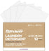 Laundry Detergent Sheets Travel Pack - 5 Sheets, 10 Loads Lavender Scented, No Plastic Jug, All Washing Machines